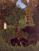 Henri Rousseau The Monkeys oil painting